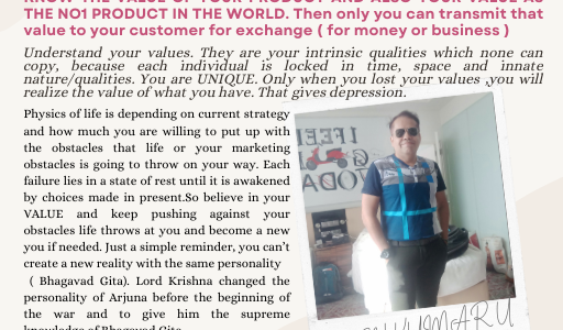 UNDERSTAND YOUR VALUE-MAREKTING