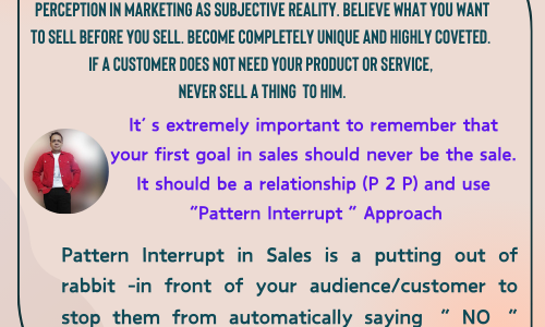 PATTERN INTERRUPT APPORACH