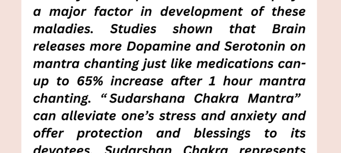 SUDARSHAN CHAKRA