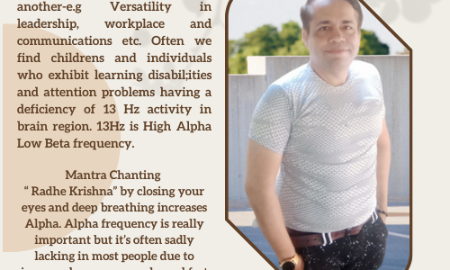 MANTRA CHANTING AND 13HZ