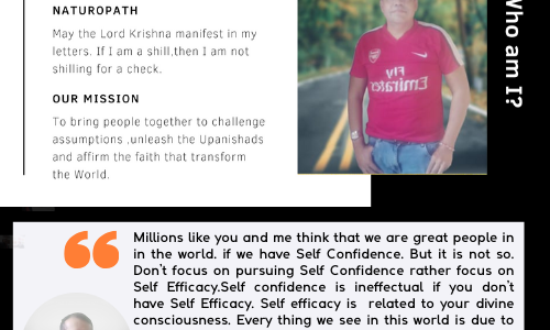 DONOT FOCUS ON SELF CONFIDENCE