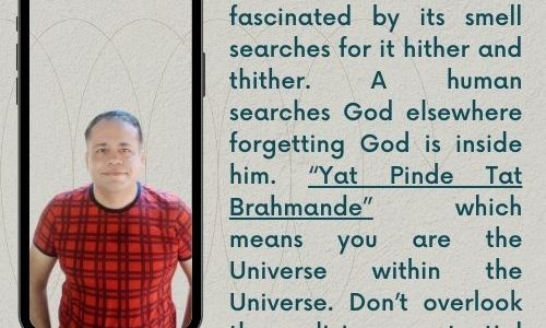 YOU ARE A UNIVERSE