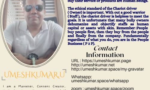 DONOT OBJECTIFY HUMAN RESOURCE
