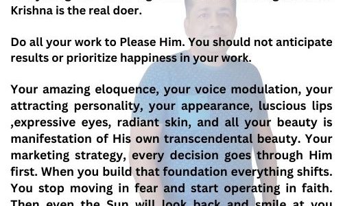 STOP MOVING IN FEAR AND START OPERATING IN FAITH