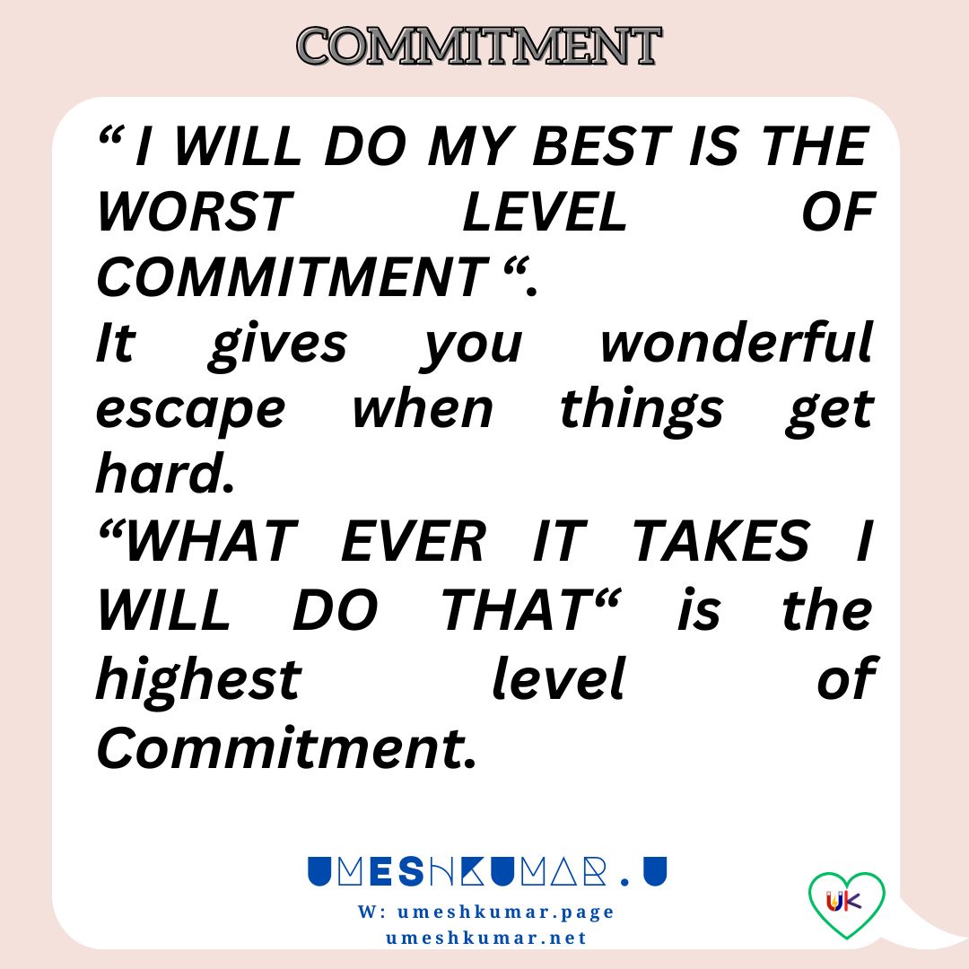 COMMITMENT
