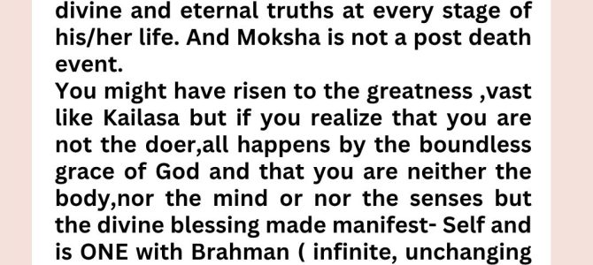 MOKSHA IN THIS MOMENT