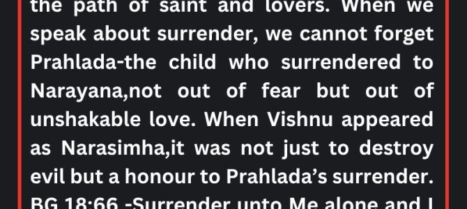 STRENGTH VS SURRENDER