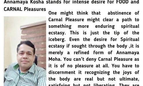 INTENSE DESIRE FOR CARNAL PLEASURE