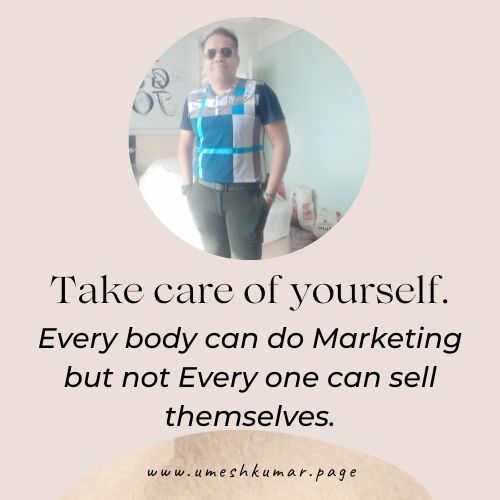 MARKETING VS SELF SELLING