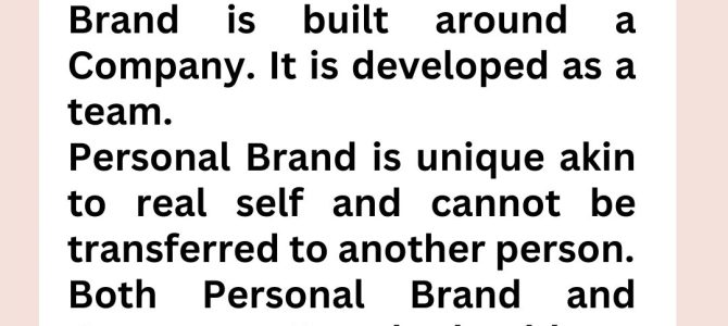 PERSONAL BRAND