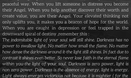 YOU ARE AN ANGEL