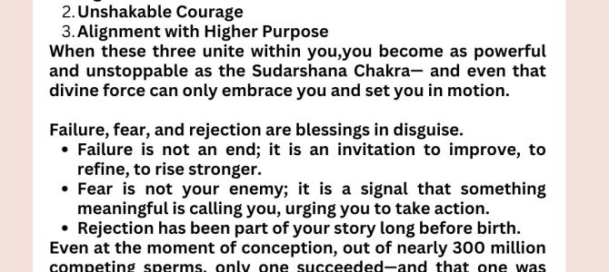 YOU ARE VICTORIOUS BEFORE YOU HAD A NAME