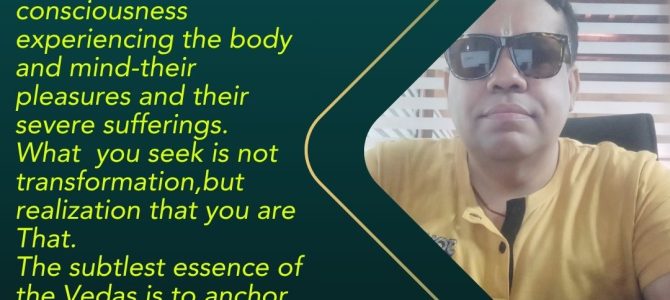 TRANSFORMATION VS REALIZATION