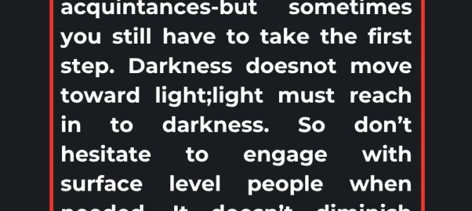 YOUR NATURE IS THAT OF LIGHT
