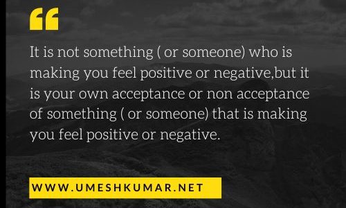 ACCEPTANCE VS NON ACCEPTANCE
