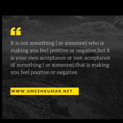 ACCEPTANCE VS NON ACCEPTANCE