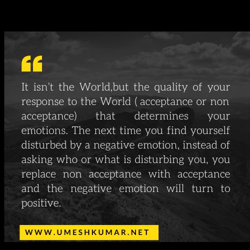 RESPONSE TO THE WORLD