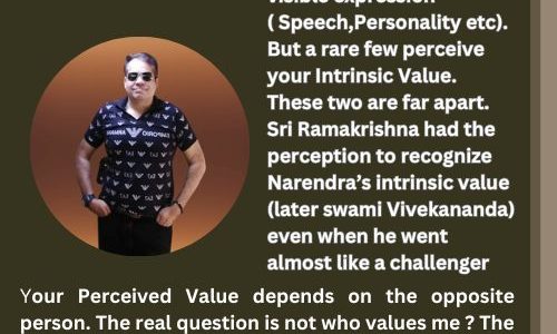 INTRINSIC VALUE VS PERCEIVED VALUE