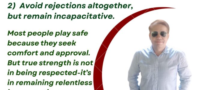 REJECTION : THE BLADE OF ACTION