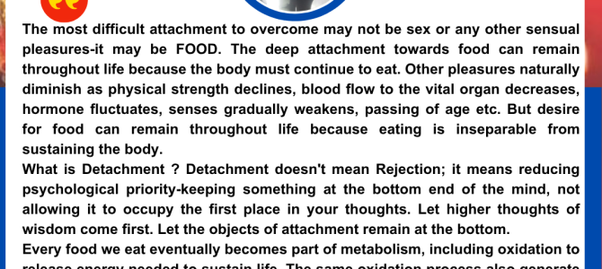 FOOD VS SENSUAL PLEASURE: WHICH HOLD US MORE ?