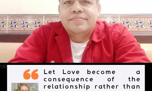 LET LOVE BECOME A CONSEQUENCE